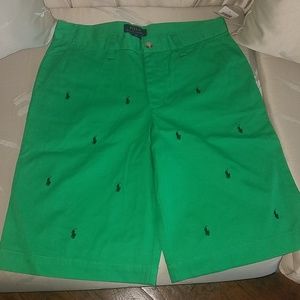 Polo all over pony shorts